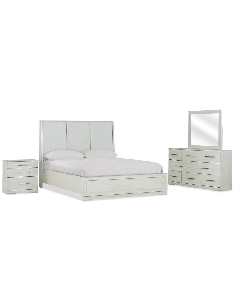 3-Piece Matrix Bedroom Set (Queen Bed, Dresser, & Nightstand)