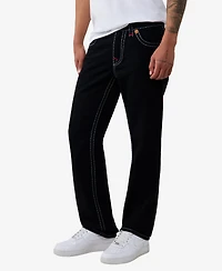 True Religion Men's Ricky Super T Flap Straight Jeans