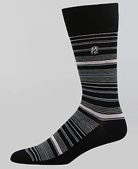 Perry Ellis Portfolio Men's Stripe Crew Socks