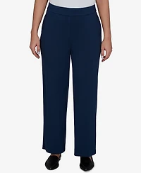 Alfred Dunner Petite Pull-On Wide-Leg Pants