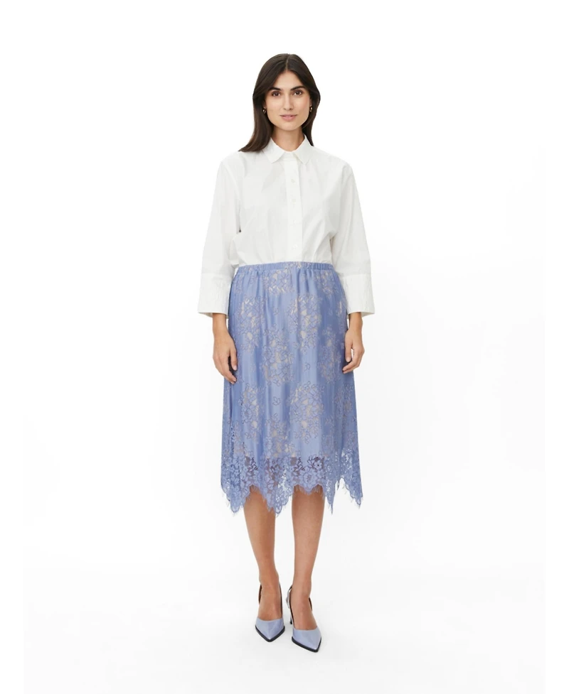 Masai Copenhagen Women's MaSarivelle Floral-Lace Midi Skirt