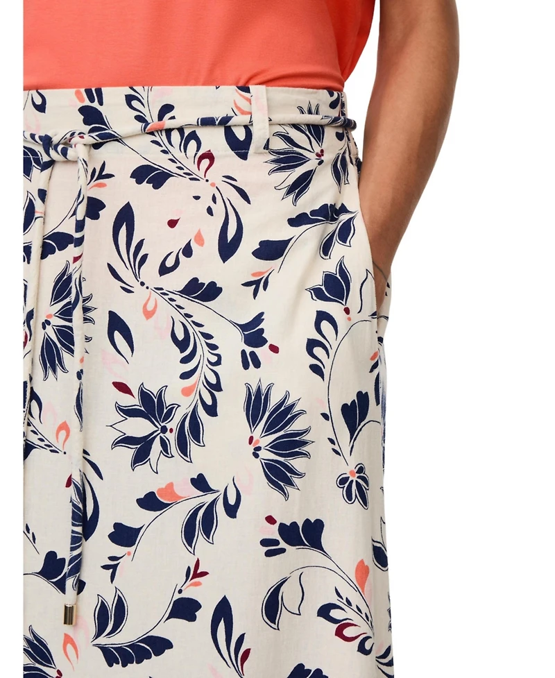 Masai Copenhagen Women's Masolenith Floral A-Line Maxi Skirt