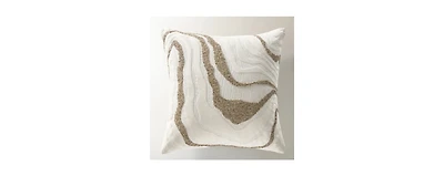 Z Gallerie Nomi Bead Embroidered Pillow