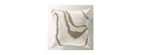 Z Gallerie Nomi Bead Embroidered Pillow