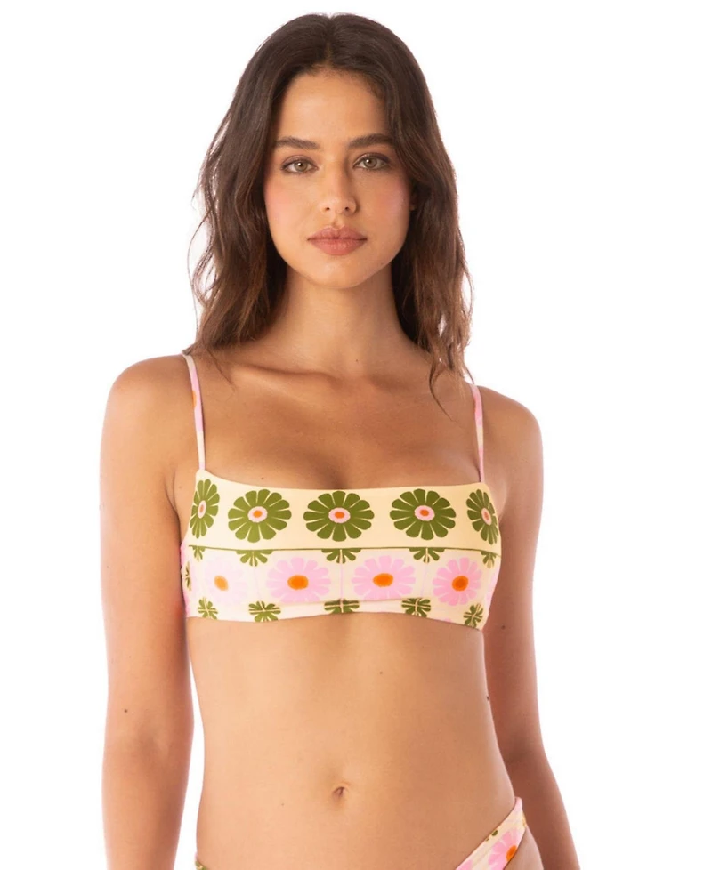 Maaji Women's Pastel Flourish Scape Bikini Top
