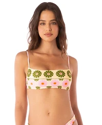 Maaji Women's Pastel Flourish Scape Bikini Top