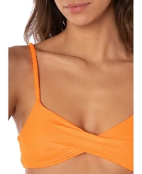 Maaji Women's Tangerine Dream Temis Bikini Top