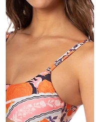 Maaji Women's Sundance Pink Islay Bikini Top