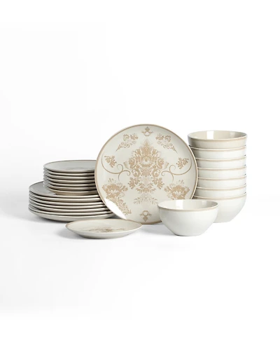 Stone Lain Opal 24-Piece Dinnerware Set, Service for 8