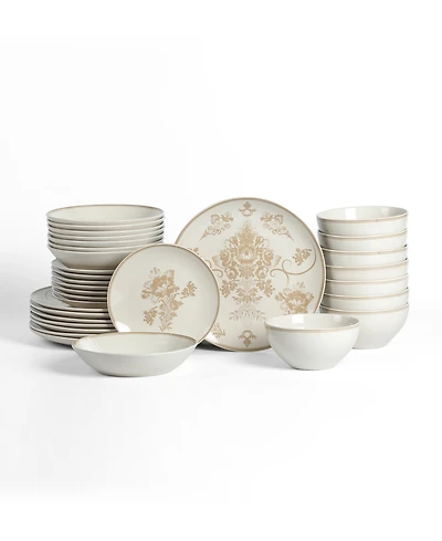 Stone Lain Opal 32-Piece Dinnerware Set, Service for 8