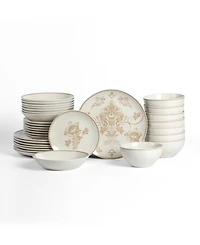 Stone Lain Opal 32-Piece Dinnerware Set, Service for 8