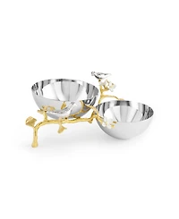 Michael Aram Lovebirds 8.25" Double Dish