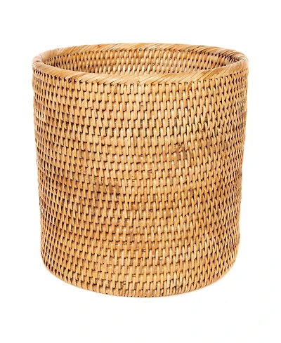 Artifacts Trading Company Rattan Petit Round Waste Basket
