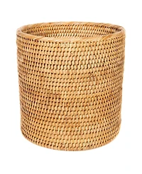 Artifacts Trading Company Rattan Petit Round Waste Basket