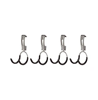 Rubbermaid Universal Metallic FastTrack Hanging Garage Hook Organizers ( Pack