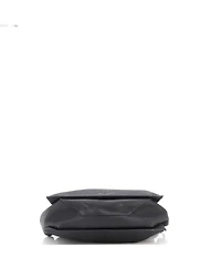 Pre-Owned Celine Medium Tri-Fold Shoulder Bag Grained Calfskin