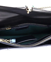 Pre-Owned Bvlgari Medium Serpenti Forever Shoulder Bag Patent