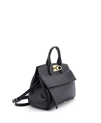 Pre-Owned Salvatore Ferragamo Small Studio Satchel Leather