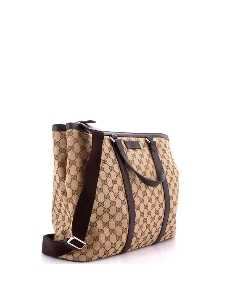 Pre-Owned Gucci Large Joy Convertible Tote Gg Canvas