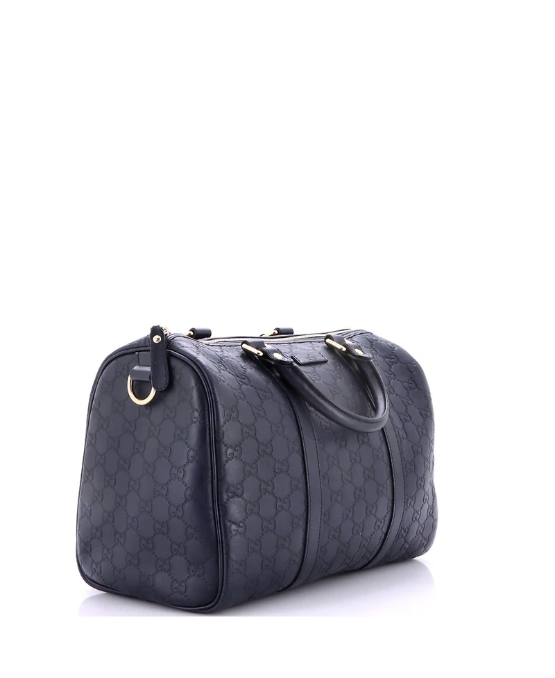 Pre-Owned Gucci Medium Joy Boston Bag Guccissima Leather