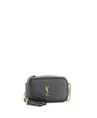 Pre-Owned Saint Laurent Mini LouLou Crossbody Bag Matelasse Chevron Leather