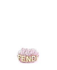 Pre-Owned Fendi Mini Fendigraphy Bag Zucca Jacquard Velvet