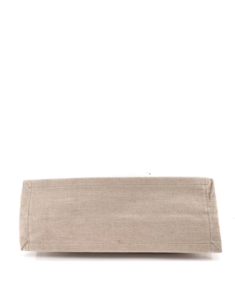 Pre-Owned Saint Laurent Large Rive Gauche Shopper Tote Canvas