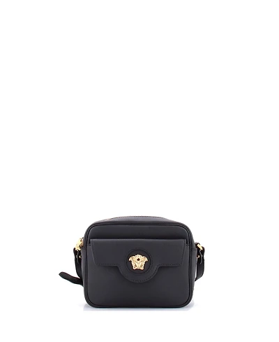 Pre-Owned Versace Small La Medusa Flap Pocket Camera Bag Leather