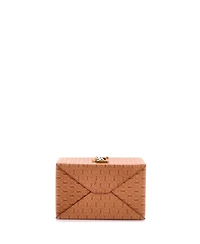 Pre-Owned Saint Laurent Take-Away Box Bag Monogram All Over Leather