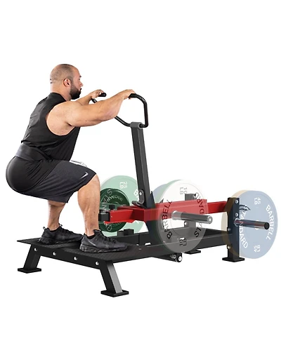Syedee Belt Squat Machine, Leg Machine for Strength Training, Hack Squat Machine with Weightlifting Belt