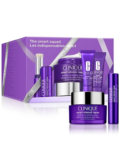 Clinique 3-Piece The Smart Squad Trio Gift Set