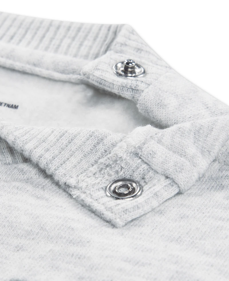 abercrombie kids Baby Boys' and Girls' Essential Crewneck Top Pants, 2-Piece Set