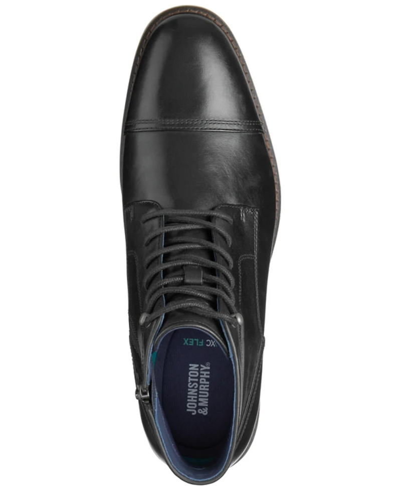 Johnston & Murphy Men's Daylen Cap-Toe Dress Boots