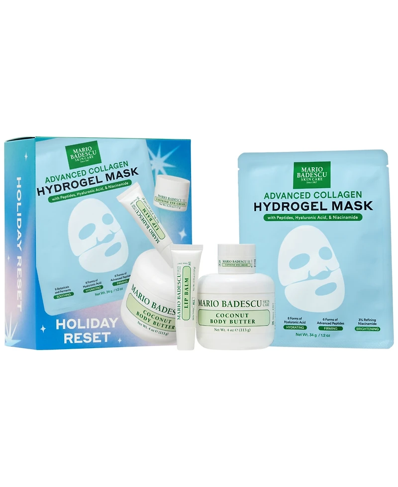 Mario Badescu 4-Piece Holiday Reset Skin Care Set