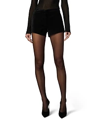Joe's Jeans Women's High-Rise Trouser Velvet Shorts, 2.75" Inseam