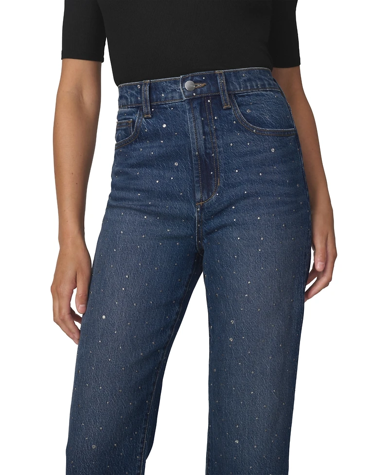 Joe's Jeans Women's Margot High-Waisted Straight-Leg Cropped