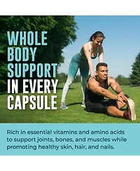 Left Coast Performance Bone Broth Capsules, 180 Count