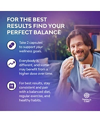 Nature's Craft Nighttime Defense Saw Palmetto Supplement for Men with Lycopene, Melatonin 100 Count
