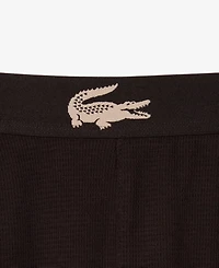 Lacoste Men's Straight-Fit Lounge Waffle-Knit Pajama Pants
