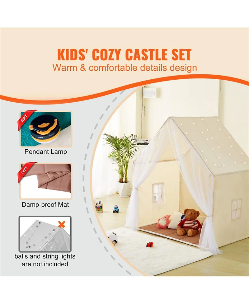 Yobtop Kids Play House Tent for Toddlers 1-5 Years Old