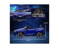Yobtop Kids Ride on Car 12V Remote Control, 55 lbs, Ages 3-4