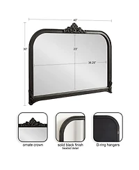 Kate and Laurel Hubanks Arched Wall Mirror