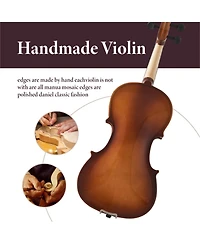 Yobtop Professional 4/4 Full Size Violin Set