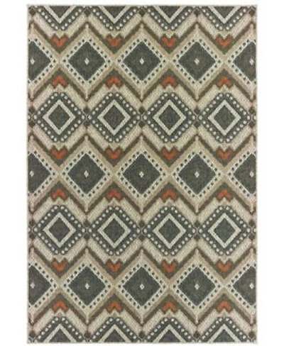 Oriental Weavers Latitude 002x3 Gray Rug