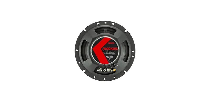 Kicker 51KSC6704 KS Series 6.75" 2-Way Coaxial Car Speakers, Pair