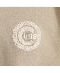 Fanatics Men's Sepia Tint Chicago Cubs Iconic Heavyweight T-Shirt