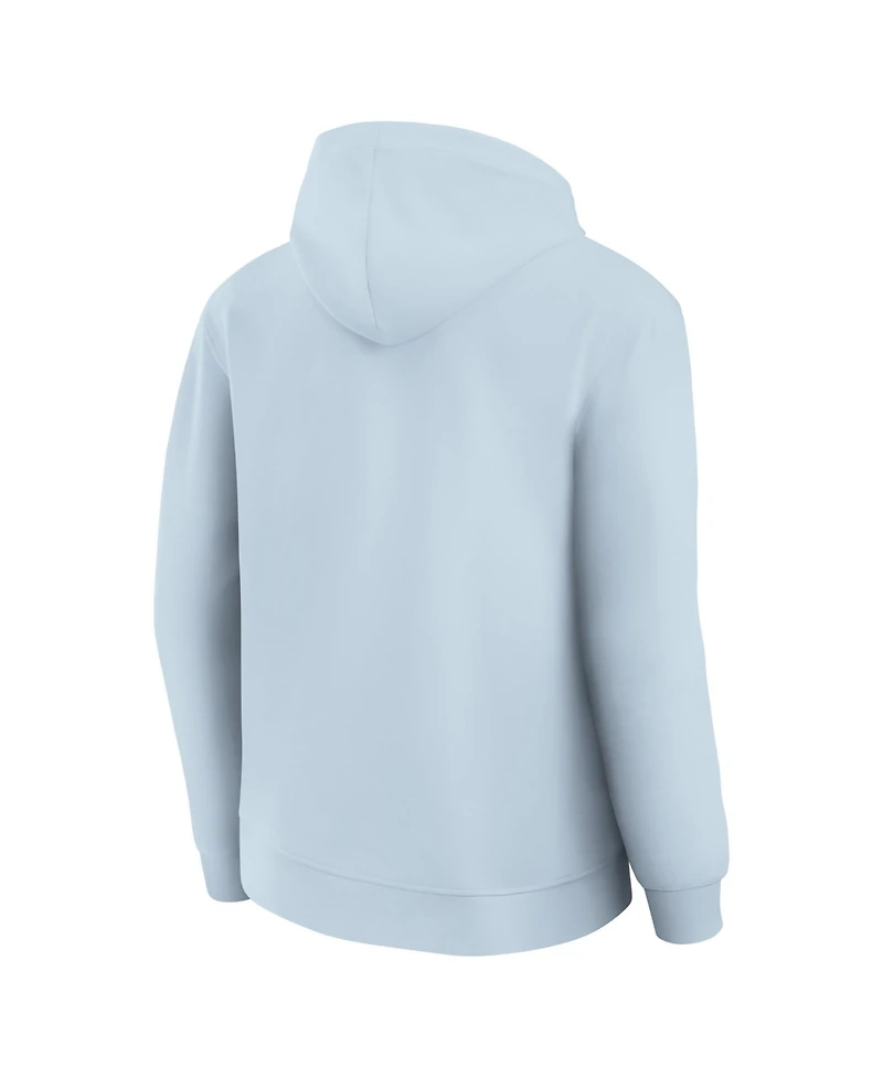 Fanatics Men's Light Blue Philadelphia Eagles Clutch Tri-Blend Hoodie