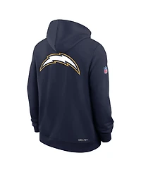 Nike Men's Navy Los Angeles Chargers Standard Issue ReplayAlternate Dri-fit Hoodie