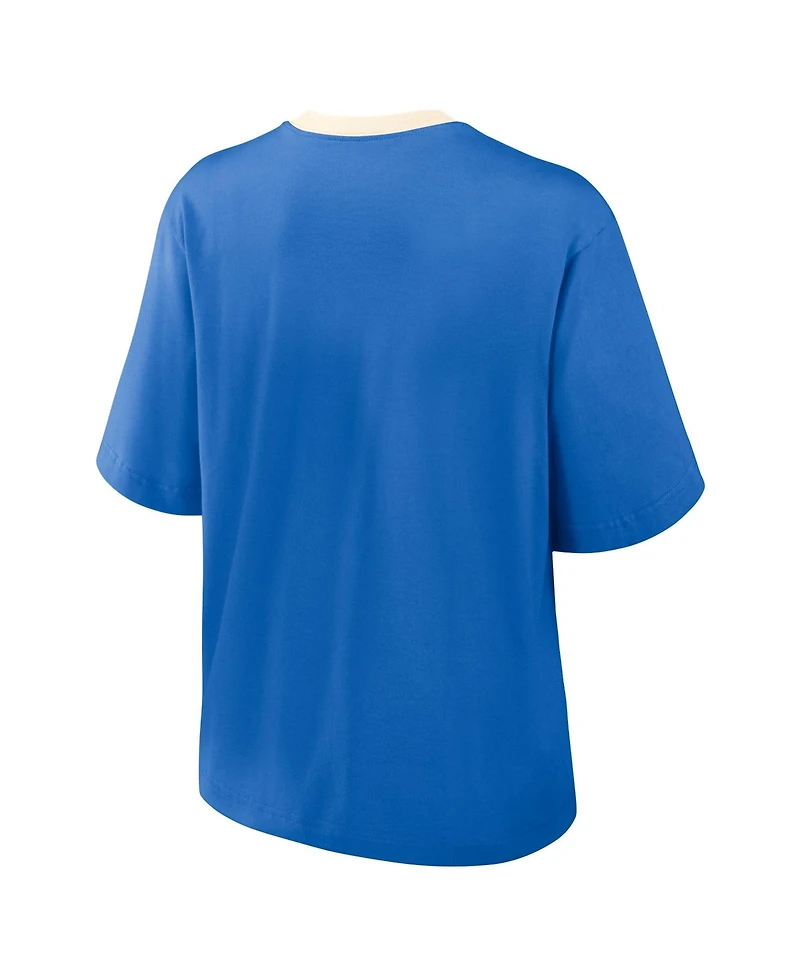 Nike Women's Blue Ucla Bruins Legacy Fight Song Boxy T-Shirt