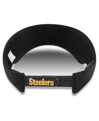 New Era Men's Black Pittsburgh Steelers 2026 Sideline Adjustable Visor Hat